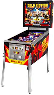 Chicago Gaming Pulp Fiction Pinball Machine